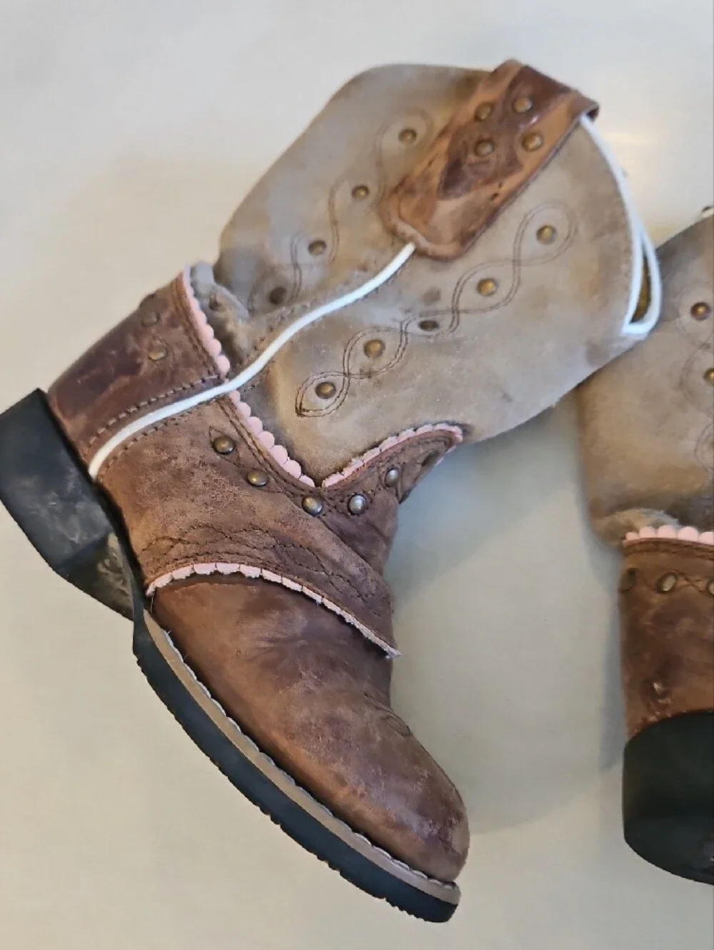 Smoky Mountain Boots brown suede